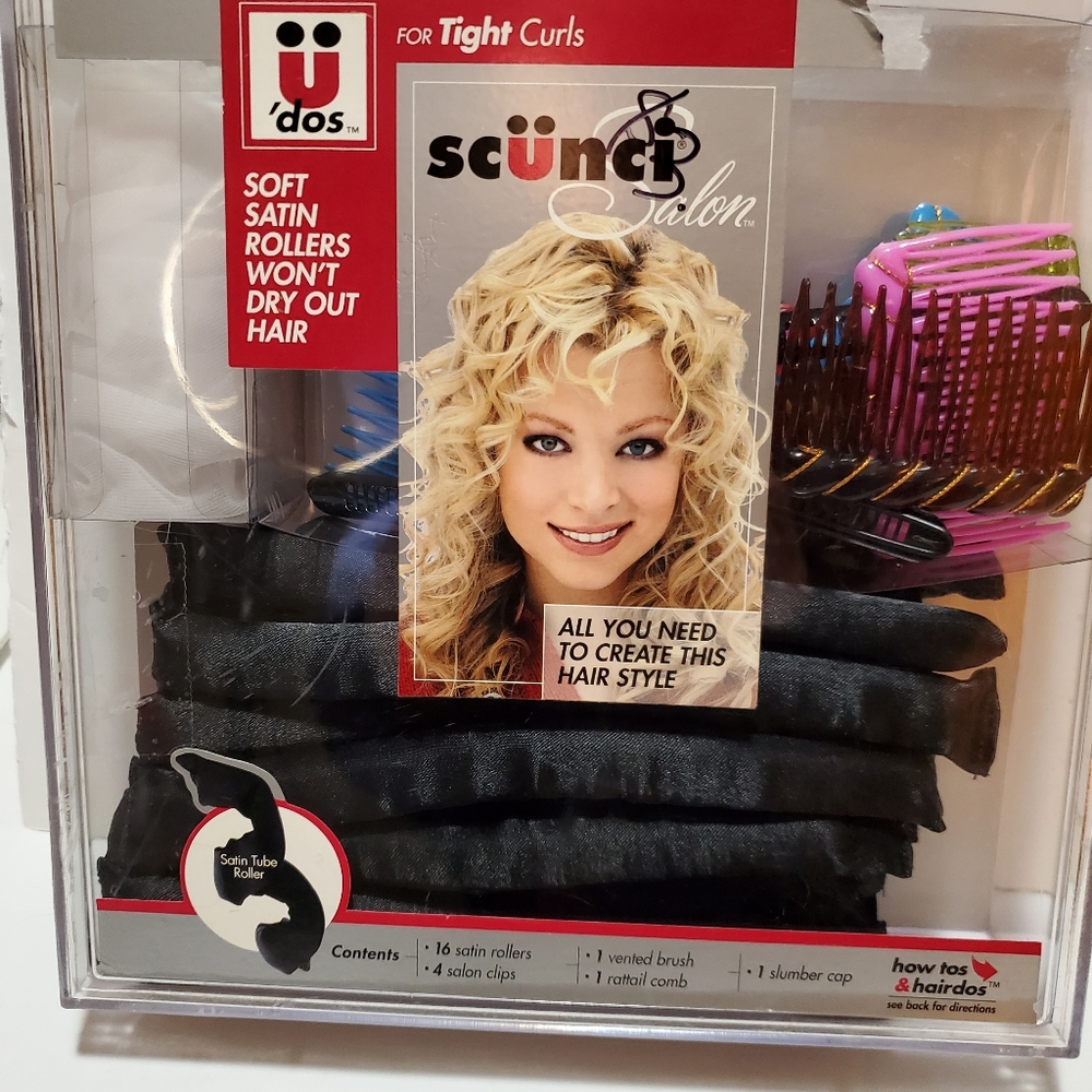 NIP Scunci Hair Soft Curling set